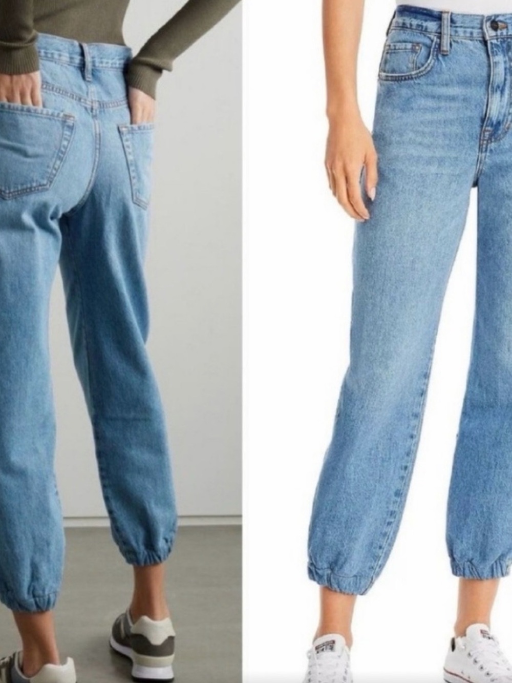 Frame Lounge Chill Denim Joggers size 24 jeans women